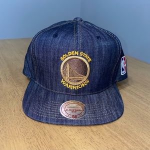 Mitchell & Ness Goldwn State Warriors Snapback